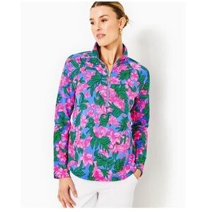 NWT Lilly Pulitzer Skipper Popover Cerise Pink Safari Sunset XL